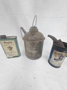 Vintage Maytag Cans
