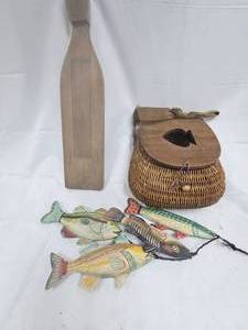 Fishing Decor Lot