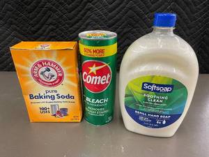lot 58 image: Lot of Household Cleaning Supplies