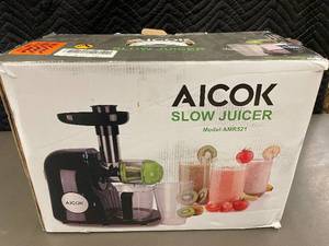lot 102 image: Aicok Slow Juicer Model AMR521