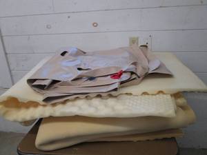 lot 159 image: Misc foam Padding plus inflatable a...