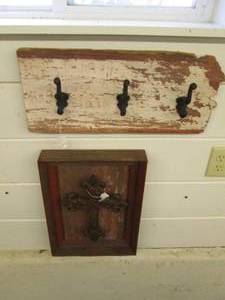 lot 124 image: Barnwood framed Cast Iron Victorian...