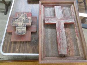 lot 74 image: 3d style Barnwood framed standard C...