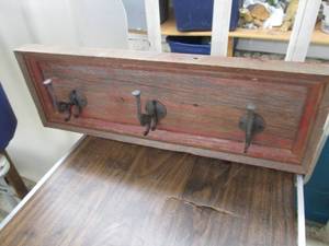 lot 76 image: Barnwood framed 3-decorative Cast I...