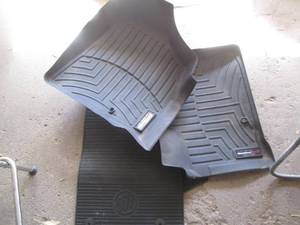 lot 43 image: Weather Tech vehicle floor mats...