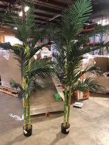 lot 28 image: Lot of Artificial Trees Customer Returns See Pictures