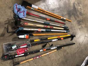 lot 34 image: Lot of Assorted Lawn Care Items Various Models and Conditions Customer Returns See Pictures
