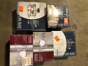 lot 47 image: Lot of Assorted Lighting Various Models and Conditions   Customer Returns See Pictures