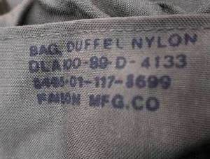 MILITARY DUFFEL BAG