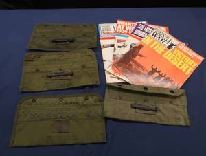 RIFLE CLEANING BAGS- USGI & WAR MAGAZINES