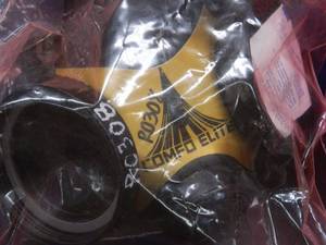 LOT OF 6 NEW  ELITE HALF MASK RESPIRATORS
