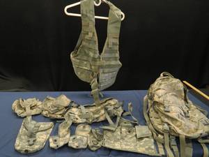 COMPLETE ACU MOLLE II SET