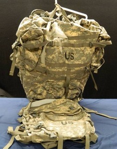 LARGE MILITARY RUCKSACK ACU AND 3 DAY ASSAULT PACK