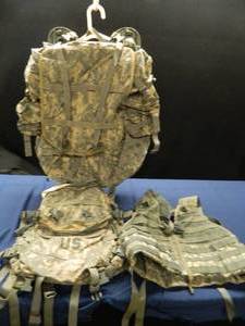 ACU LARGE MILITARY RUCKSACK AND 3 DAY ASSAULT PACK