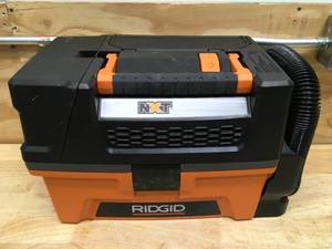 lot 16 image: Ridgid 3 Gallon WetDry Vac Model # HD0300 (Retail $119)