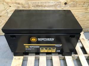 lot 9 image: Northern Tool  Equipment 32 Jobsite Box Model # 2023-NTE (Retail $349.99)
