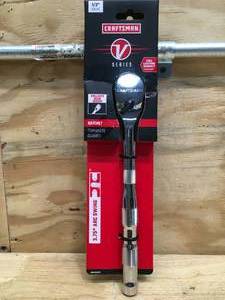 lot 56 image: Craftsman V-Series 12 Drive Ratchet Model # CMMT86331V 10212410
