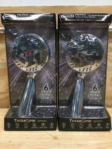 lot 103 image: Lot of 2 - Jacuzzi PRIMO Handheld Showerhead