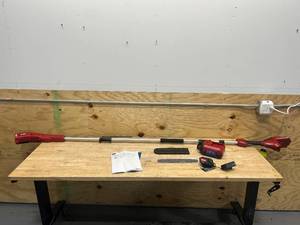 lot 113 image: TORO 60V MAX 10 in. (25.4 cm) Brushless Pole Saw with 2.0Ah Battery and Charger
