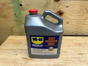 lot 114 image: WD-40 SPECIALIST 1 Gal. Rust Remover Soak, Dissolves Rust Safely, Biodegradable