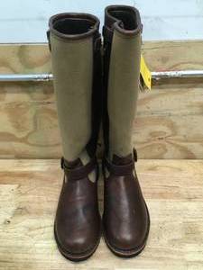 lot 77 image: Red Head Brand Lubbock 2 Snake Boots Mens Size 11.5