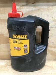 lot 84 image: DeWalt Red Chalk Model # DWHT47057