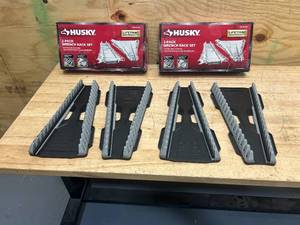 lot 95 image: HUSKY Lot of 2 Packs of- 16-Piece Wrench Racks (2 racks per pack)