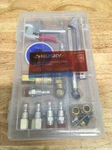 lot 145 image: Husky 20 Piece Air Compressor Accessory Kit