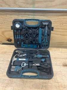 lot 97 image: ANVIL 76-Piece SAE and Metric Homeowners Tool Kit with Case