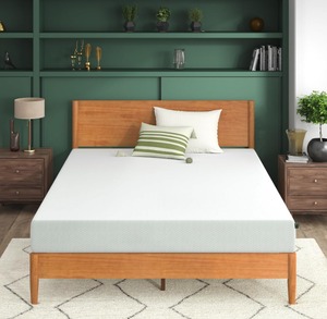 lot 15A image: Zinus 8 Inch Green Tea Memory Foam Mattress Size Full
