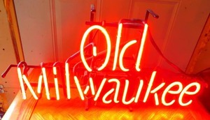 Old Milwaukee Neon Sign