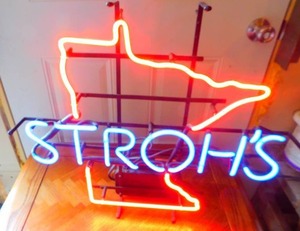 Minnesota Strohs Neon Sign