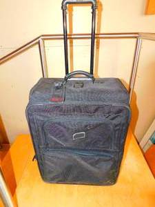 Black Suitcase With Towable Handle