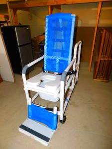 MJM International Corporation Healthcare Grade Reclining Shower Chair
