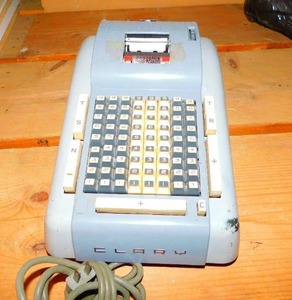 Clary Electric Adding Machine