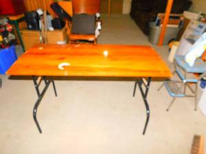 Wooden Folding Table