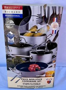 Philippe Richard Professional 17 piece non-stick cookware set