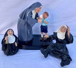 Studio Collection Happy Habits - Sister Mary Cherry Nut, Sister Mary Grace and Sister Folk Wake-Up Call