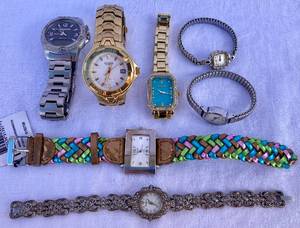 Vintage Watches Lot - 7 Mens and Womans