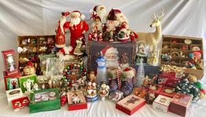 Large Collection of Christmas Dcor, Ornaments and Lights