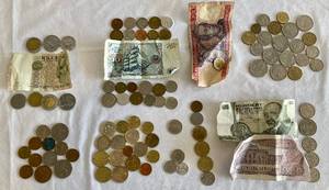 Collection of Foreign Currency from Around the World