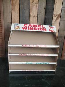 lot 37 image: Vintage 1960s Camel Winston Cigarette Display