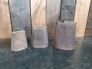 lot 81 image: 3 Beautiful Cowbells