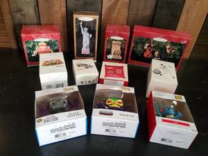 lot 86 image: Sweet Lot of Unused Hallmark Christmas Ornaments