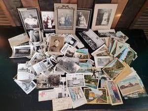 lot 89 image: Fantastic Lot of Vintage Photos, RPPCs, Postcards and more
