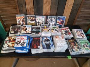 lot 93 image: 150 Classic and Current DVDs
