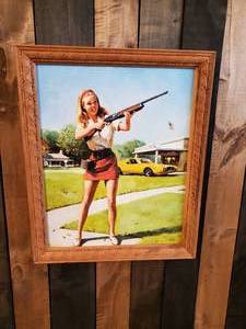 lot 99 image: Very Cool Classy Pin Up by Artist Gil Elvgren