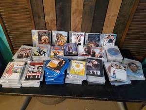 lot 105 image: 150 Classic and Current DVDs