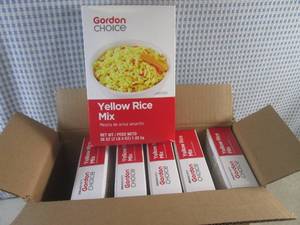 lot 208 image: (C-3) 6 Boxes of Yellow Rice Mix 36...