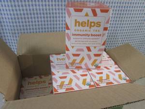 lot 212 image: (C-2) 6 Boxes of Helps Organic Tea ...